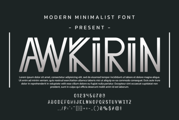 Awkirin: The Modern Font for Clear Campaign Messaging