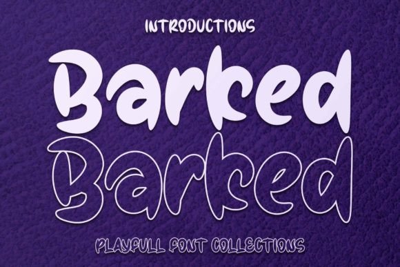 Barked: A Bold Display Typeface for Editorial Design