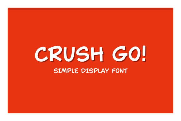 Crush Go: A Modern Display Font for Impactful Web Design