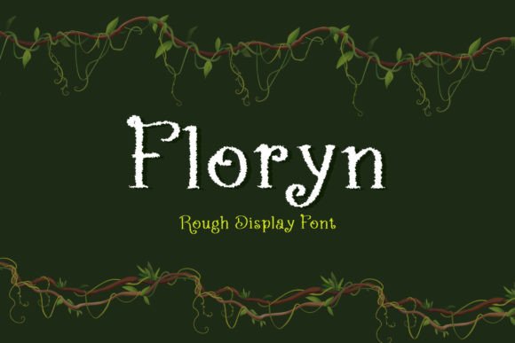 Floryn: A Whimsical Display Font for Creative Projects