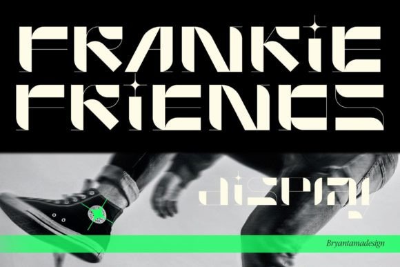 Frankie Friends: A Bold Display Font for Campaign Creatives