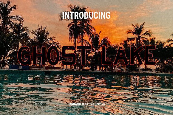 Ghost Lake: A Premium Display Font for Digital Branding