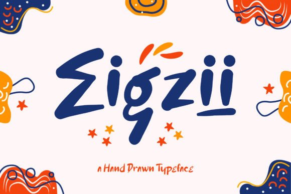 Handwritten Display Font Eigzii for Branding That Feels Personal