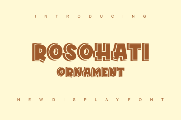 How Rosohati Ornament Font Elevates Campaign Visuals