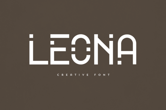 Leona: The Elegant Display Font for Makers and Handmade Sellers