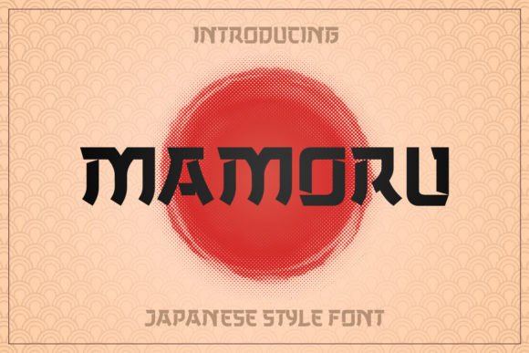 Mamoru: A Display Font That Makes Your Campaign Message Bold and Memorable