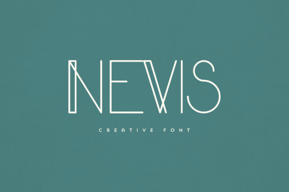 Nevis Display Font: Sophisticated Branding with an Elegant Typeface