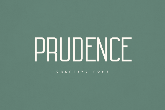 Prudence Font: A Display Typeface for Editorial Storytelling