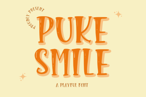 Puke Smile: A Friendly Font for Creative Web Design