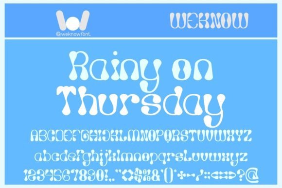 Rainy Day on Thursday: A Font Built for Campaign Clarity